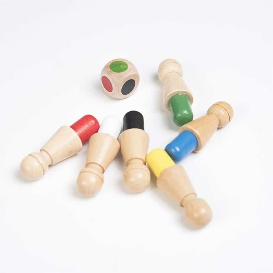 Puzzle de mémorisation en bois