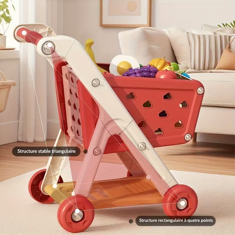 Chariot de course supermarché