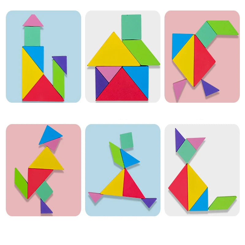 Puzzle magnétique 3D forme géométrique