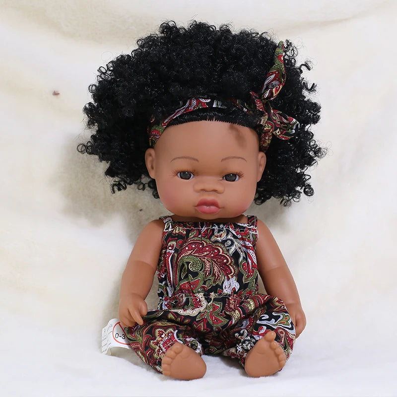 Poupée afro à beaux cheveux