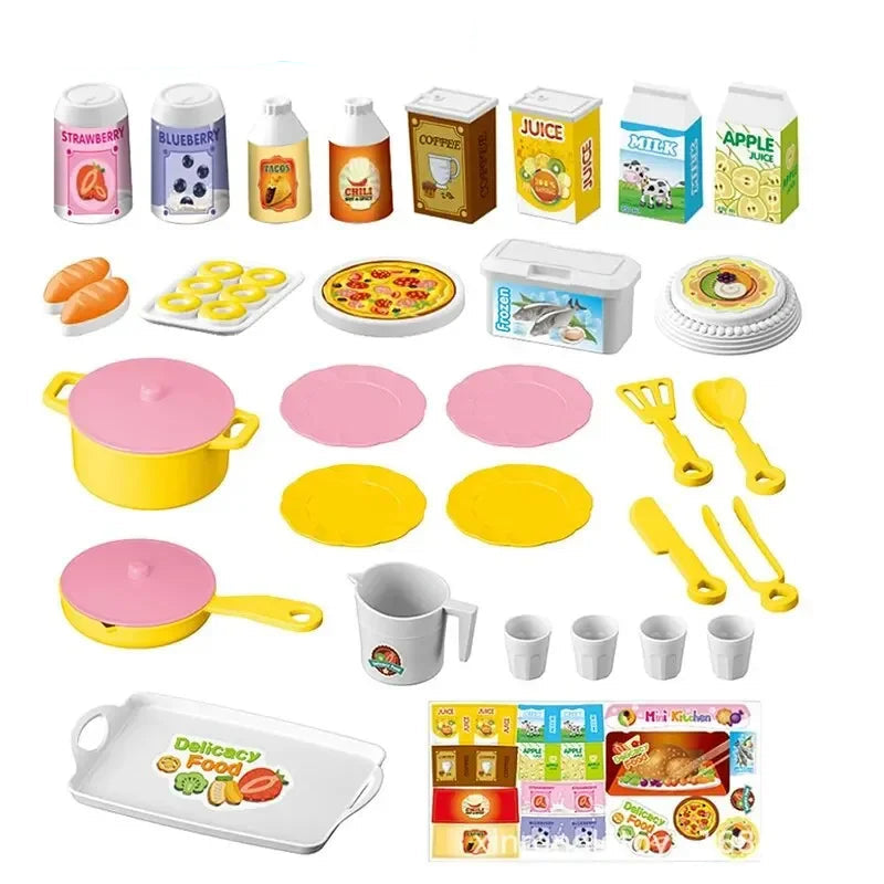 Cuisine Enfants 48 Accessoires Jouet Dînette