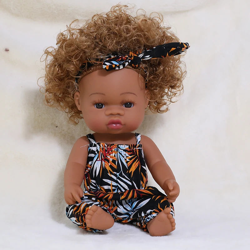 Poupée afro à beaux cheveux