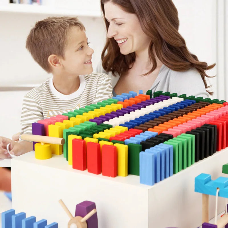 Jeu de Domino en Bois