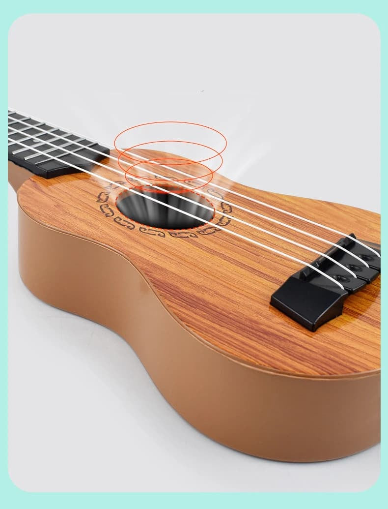 Mini guitare classique à 4 cordes pour enfant