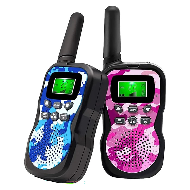 Talkie-walkie enfant à motif camouflage
