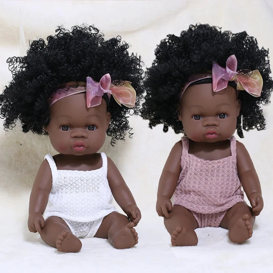 Poupée afro à beaux cheveux
