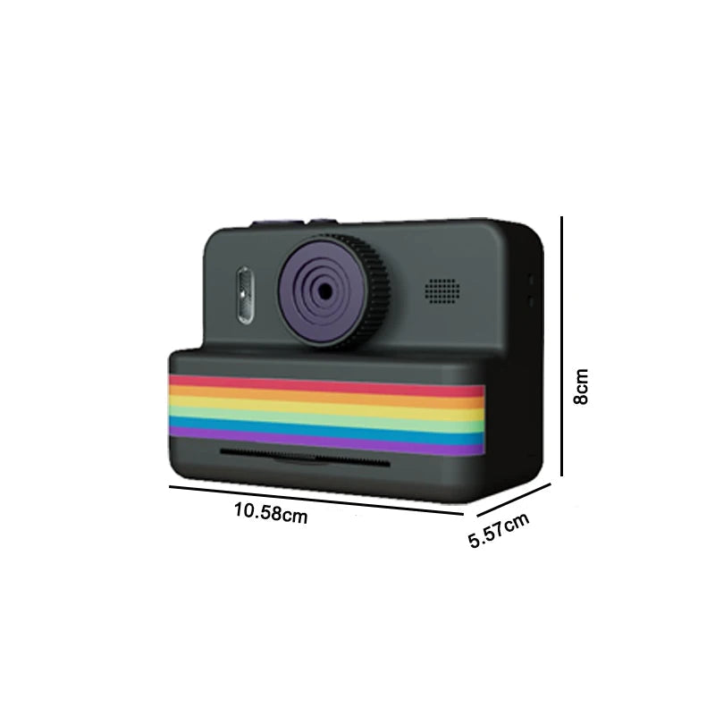 Appareil photo instantané pour enfants – imprimante intégrée et écran LCD