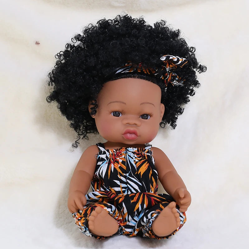Poupée afro à beaux cheveux
