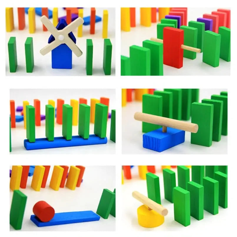 Jeu de Domino en Bois