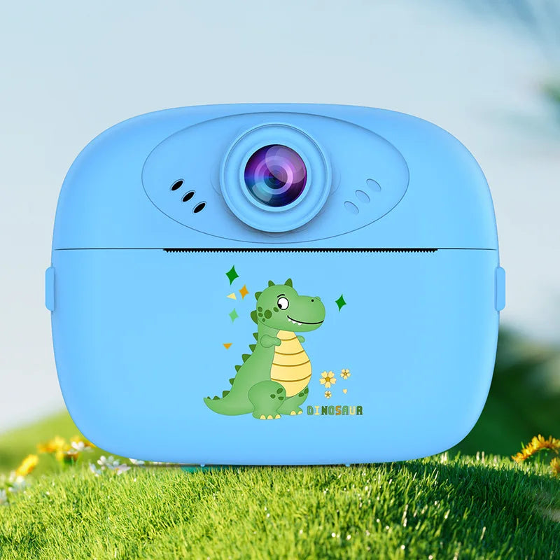 Appareil photo instantané enfant 1080P – double objectif, impression HD