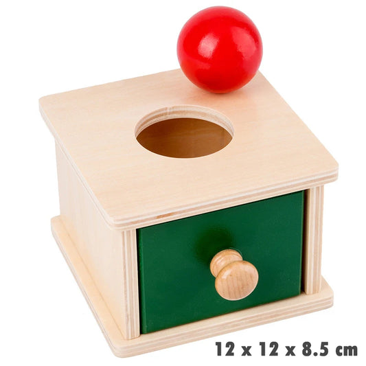 Boîte de notion en bois