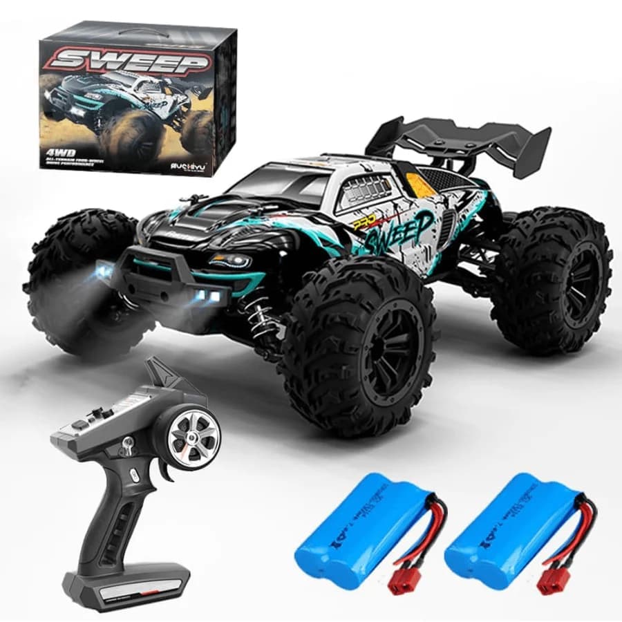 Voiture Télécommandée Turbo Raptor 70Km/h – Tout Terrain Haute Vitesse RC