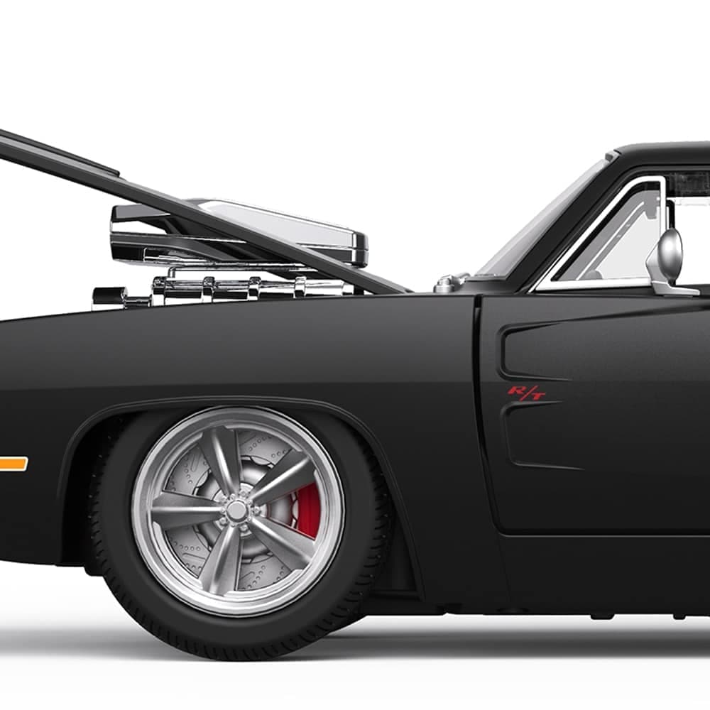 Voiture télécommandée rechargeable R/T RC noir