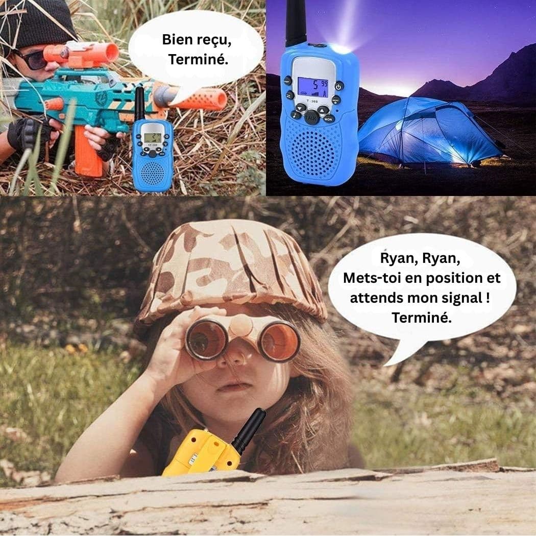 Talkie-walkie enfant Longue Portée