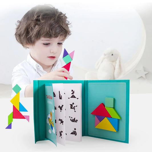 Puzzle magnétique 3D forme géométrique