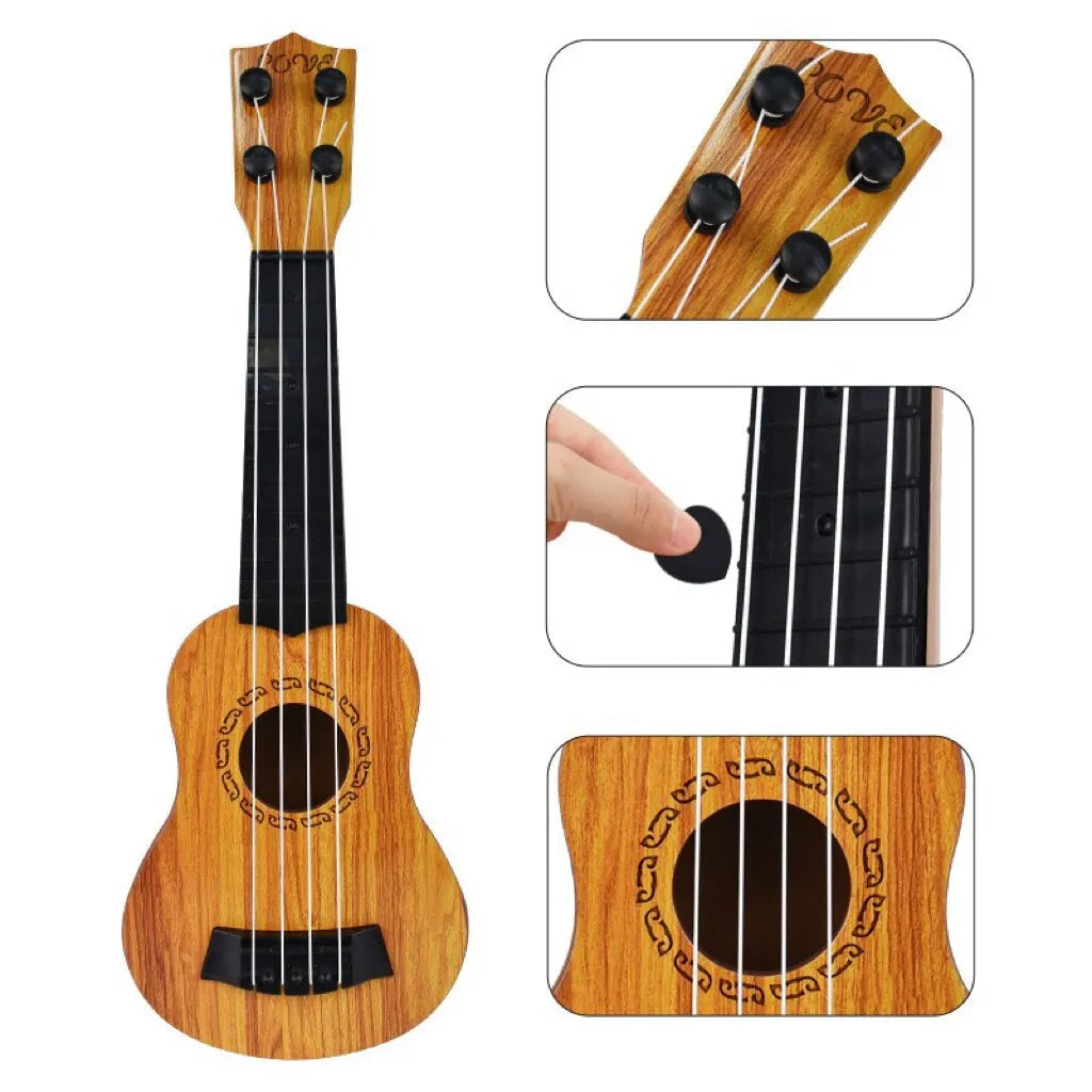 Mini guitare classique à 4 cordes pour enfant