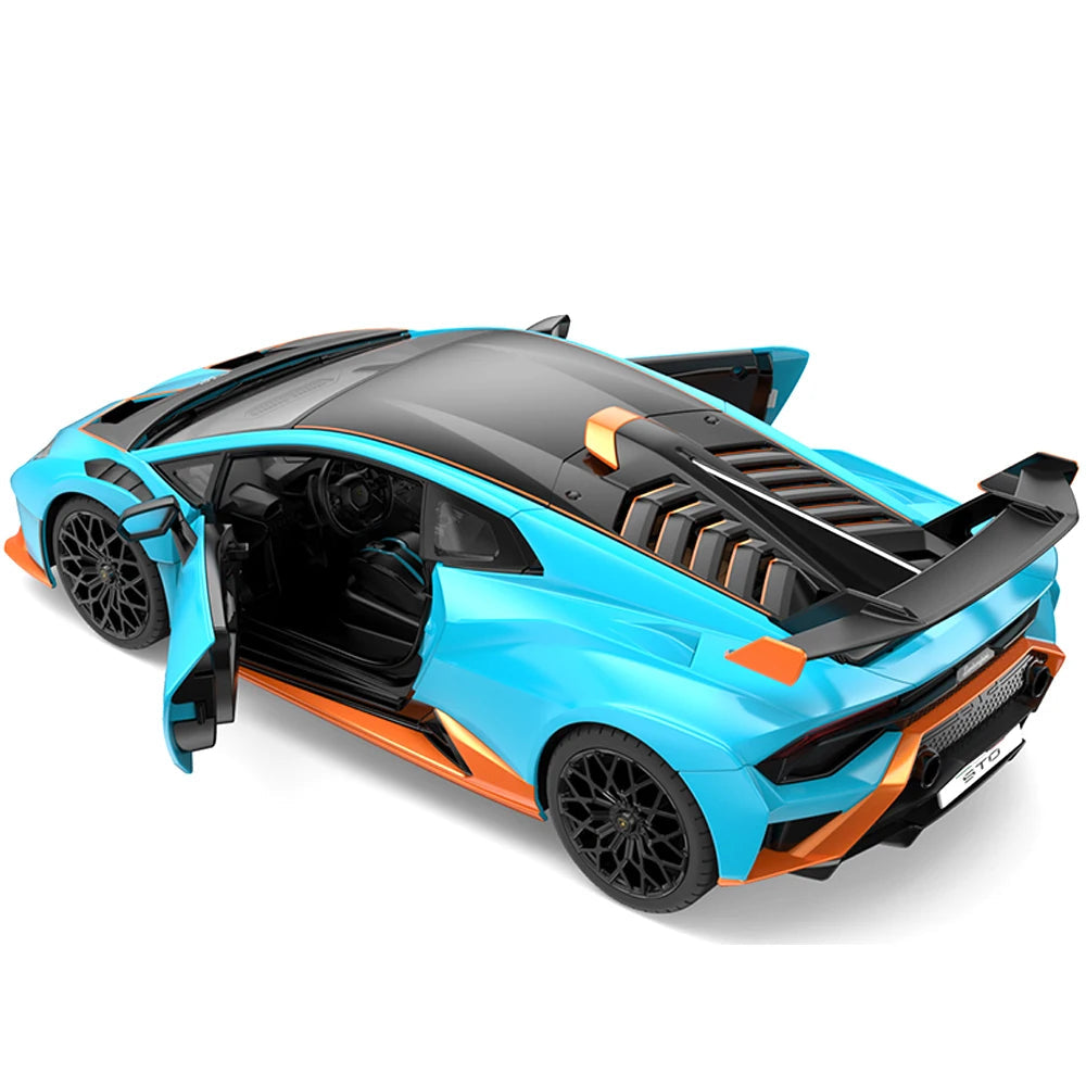 Voiture télécommandée Lamborghini Huracan STO RC bleu