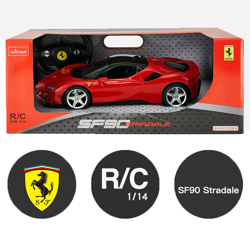 Voiture télécommandée rechargeable SF90 Stradale