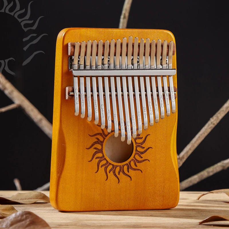 Piano à pouce kalimba à 17 touches pour enfants