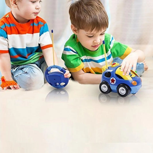 Voiture de police télécommandée pour bébé