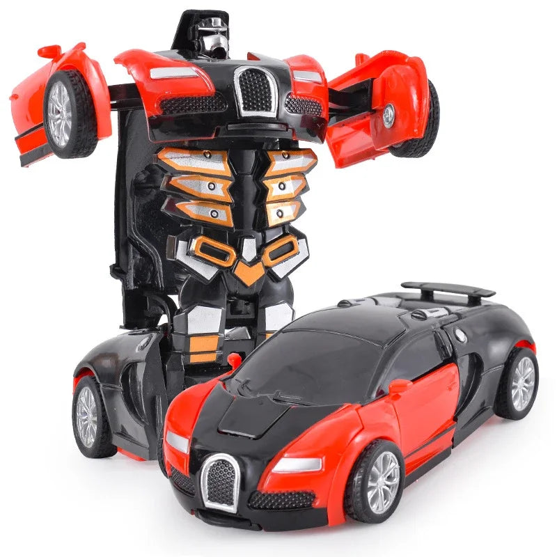 Jouet Transformachine voiture de sport pour enfant