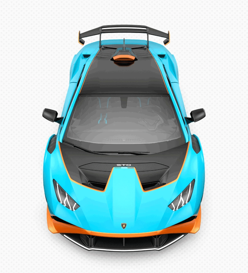 Voiture télécommandée Lamborghini Huracan STO RC bleu