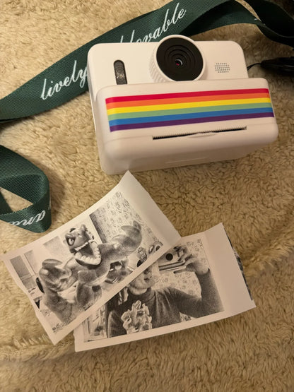 Appareil photo instantané pour enfants – imprimante intégrée et écran LCD