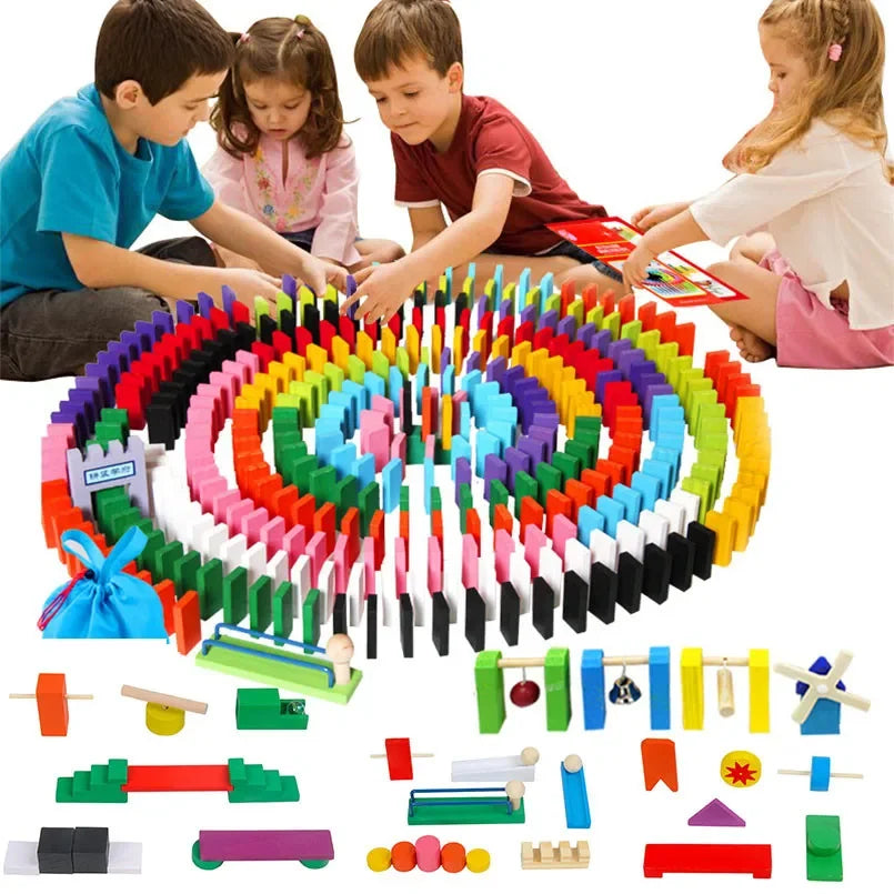 Jeu de Domino en Bois