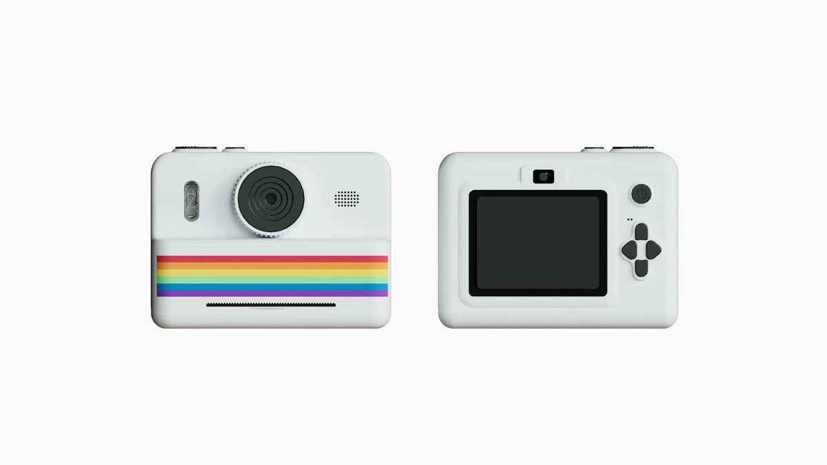 Appareil photo instantané pour enfants – imprimante intégrée et écran LCD