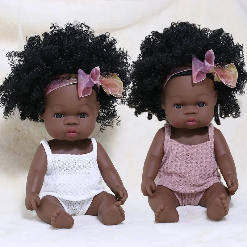 Poupée afro à beaux cheveux
