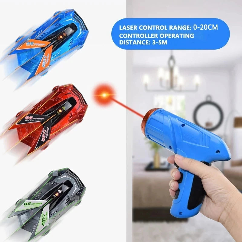 Voiture télécommandée laser zéro gravité
