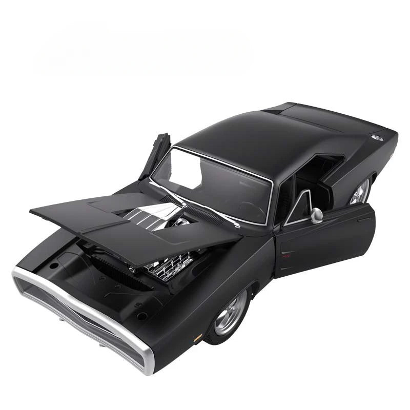 Voiture télécommandée rechargeable R/T RC noir