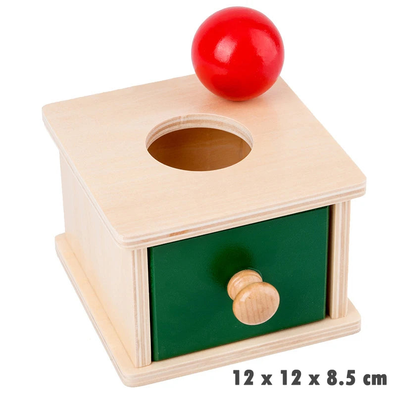 Boîte de notion en bois