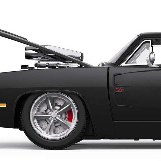 Voiture télécommandée rechargeable R/T RC noir