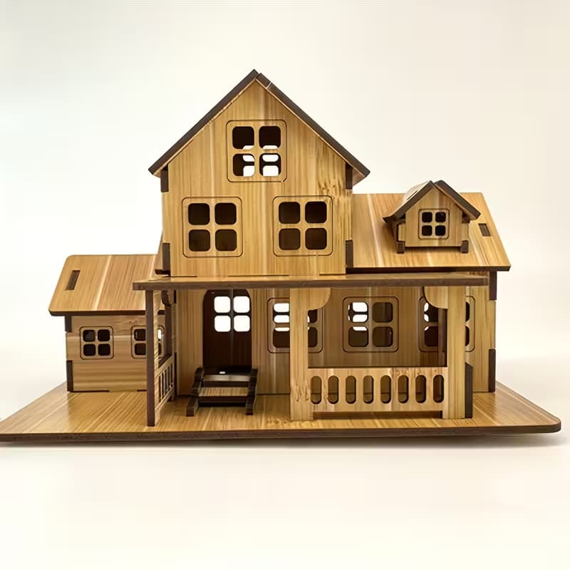 Jeu Construction Bois Maison