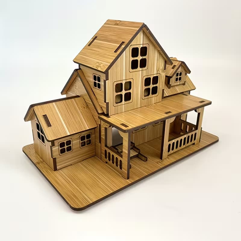 Jeu Construction Bois Maison