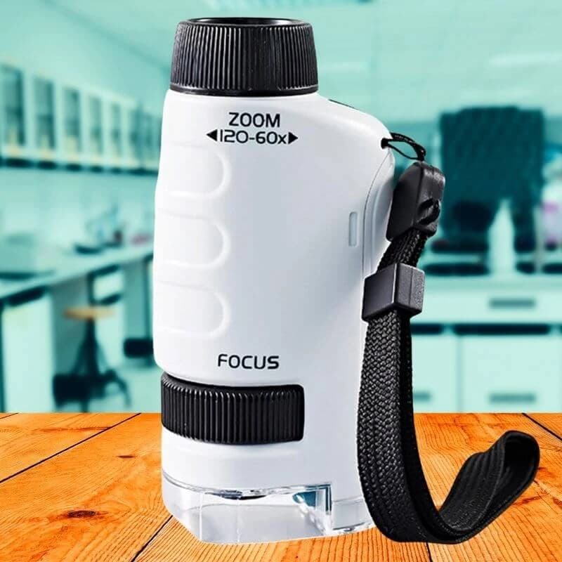 Microscope portable 60X à 120X