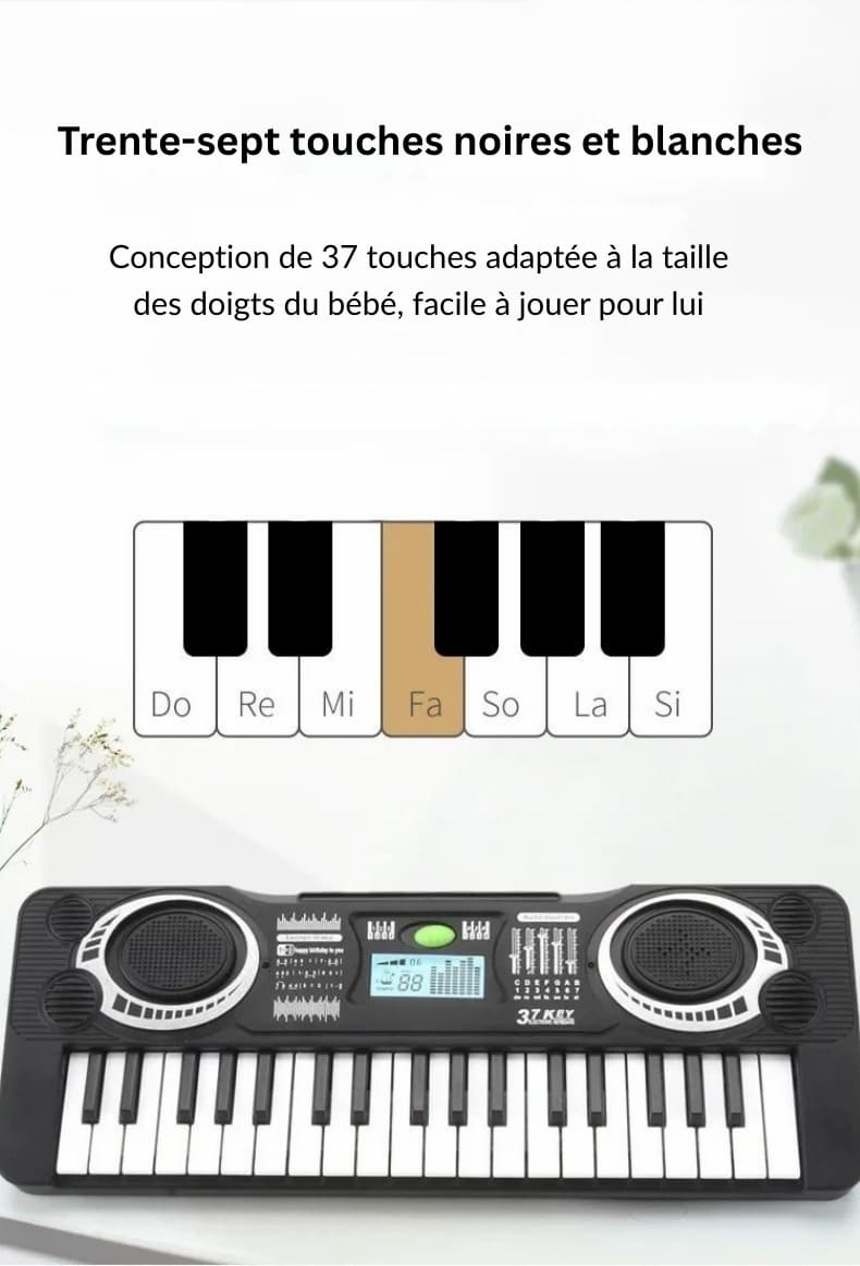 Piano électrique portable 37 touches