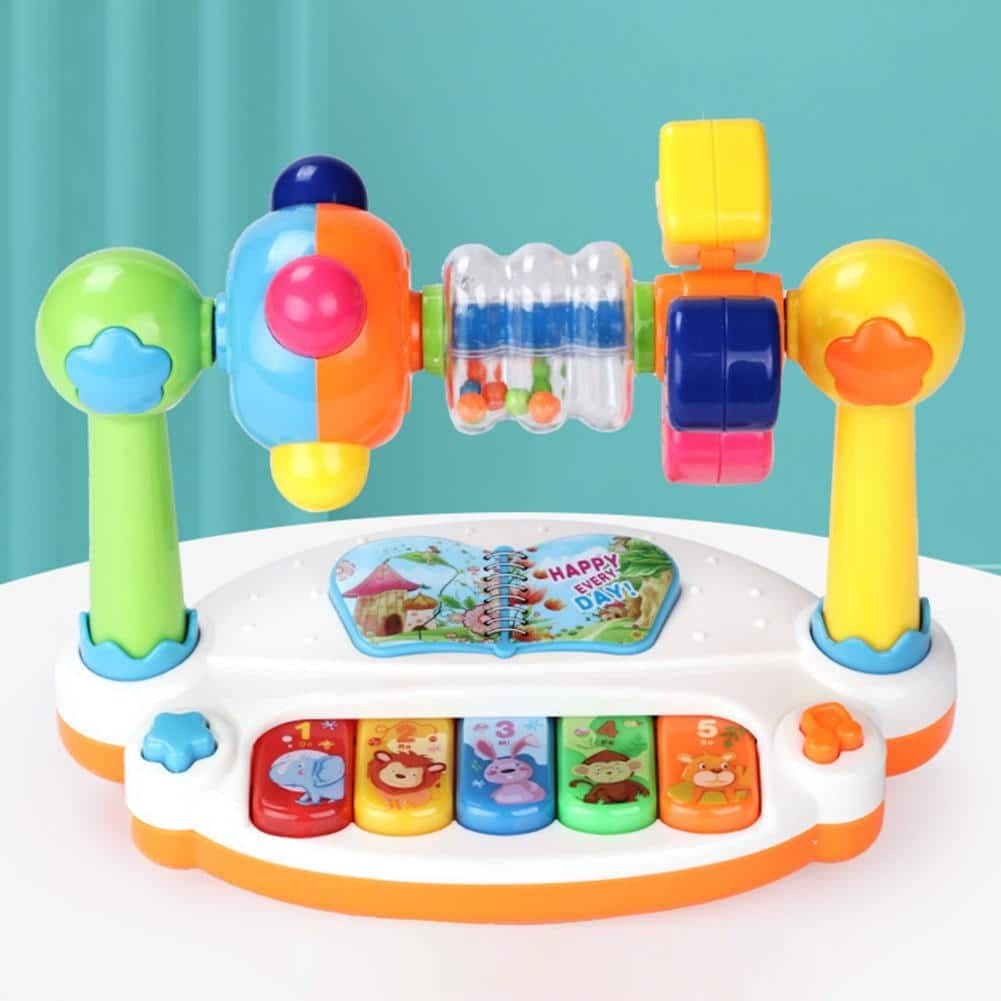 Piano musical rotatif pour enfant